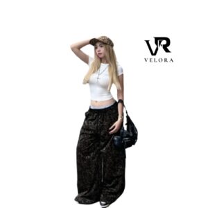 Quần họa tiết da beo