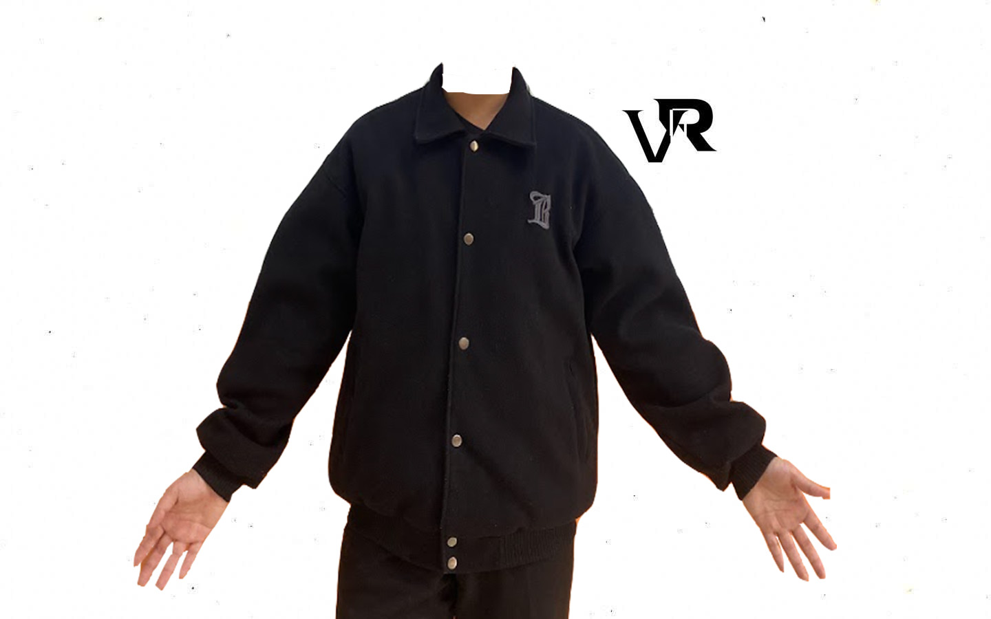 Áo khoác Varsity lót nỉ bên trong - Ảnh 2